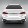 Бампер задний "Quant" для Hyundai Solaris (2017-2020) купить недорого с доставкой в Ангарск