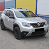 Накладки на зеркала с козырьком "КАРТ" для Renault Duster 2 (с 2021 г.в.) тиснение, с комплектацией купить недорого с доставкой в Ангарск